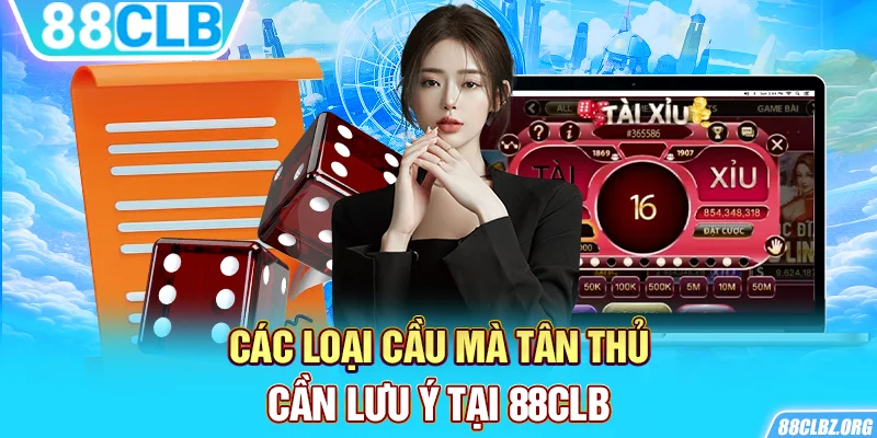 Các loại cầu mà tân thủ cần lưu ý tại 88CLB