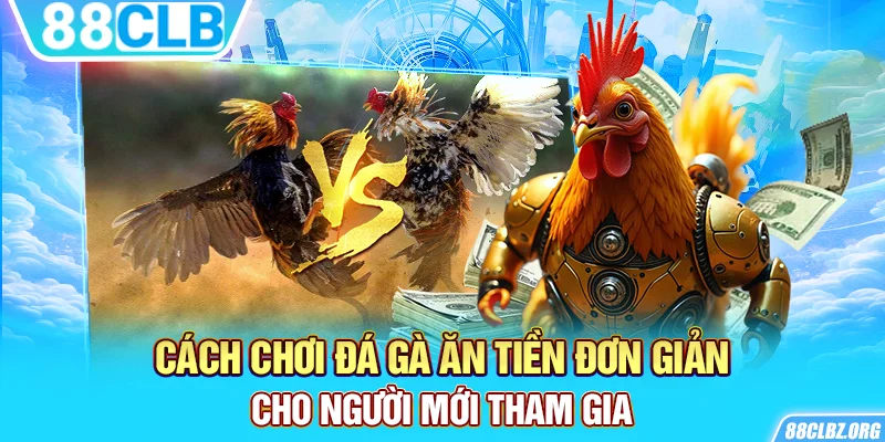 Cách chơi đá gà ăn tiền đơn giản cho người mới tham gia